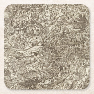 Dessous-de-verre Carré En Papier Nant, Millaud