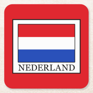 Dessous-de-verre Carré En Papier Nederland