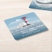 Dessous-de-verre Carré En Papier Needles Lighthouse (Incliné)