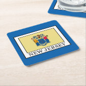 Dessous-de-verre Carré En Papier New Jersey (Incliné)