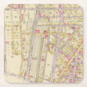 Dessous-de-verre Carré En Papier New York 32