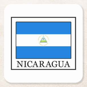 Dessous-de-verre Carré En Papier Nicaragua