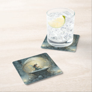 Dessous-de-verre Carré En Papier Noël