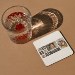 Dessous-de-verre Carré En Papier Noir moderne | Photo Collage | Papa Meilleur cadea<br><div class="desc">Une photo de collage est une merveilleuse idée cadeau pour n'importe quel père qui aime se rappeler des bons moments avec sa famille et ses amis. Ce type de photo comporte une collection de photographies aménagées et exposées de façon créative, souvent dans un thème ou une mise en page qui...</div>