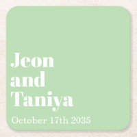 Nom de Mariage minimal simple et moderne personnal