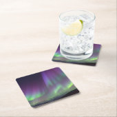 Dessous-de-verre Carré En Papier Northern Lights | Irlande du Nord (En situation)