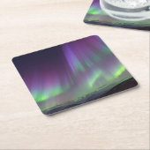 Dessous-de-verre Carré En Papier Northern Lights | Irlande du Nord (Incliné)