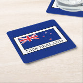 Dessous-de-verre Carré En Papier Nouvelle-Zélande (Incliné)