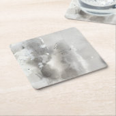 Dessous-de-verre Carré En Papier Objets mystiques - Gris (Incliné)