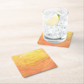 Dessous-de-verre Carré En Papier OEil dragons (En situation)