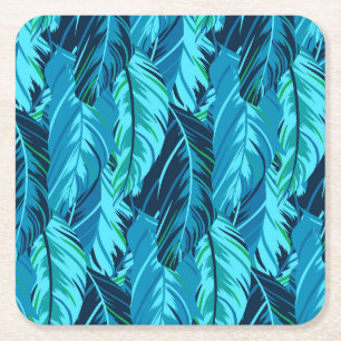 Dessous-de-verre Carré En Papier Oiseaux tropicaux