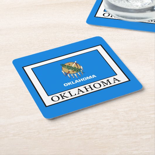 Dessous-de-verre Carré En Papier Oklahoma (Incliné)