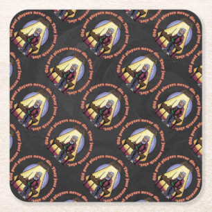 Dessous-de-verre Carré En Papier Old Pool