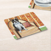 Dessous-de-verre Carré En Papier Oreo Cookie Boston (Incliné)