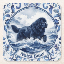 Ours Notta Bear Delft Blue Terre-Neuve