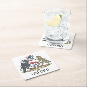 Dessous-de-verre Carré En Papier Oxford coat (En situation)