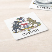 Dessous-de-verre Carré En Papier Oxford coat (Incliné)