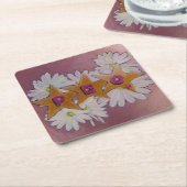 Dessous-de-verre Carré En Papier P.E.O. Fraternité (Incliné)