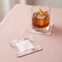 Panneau de bienvenue de mariage en marbre rose et 