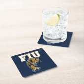 Dessous-de-verre Carré En Papier Panneaux FIU (En situation)