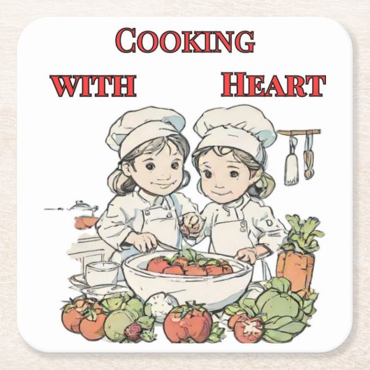 Dessous-de-verre Carré En Papier Paper Napkin (Devant)