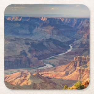 Dessous-de-verre Carré En Papier Parc national de canyon grand, Ariz