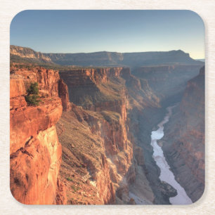 Dessous-de-verre Carré En Papier Parc national de canyon grand, Etats-Unis