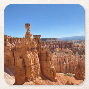 Dessous-de-verre Carré En Papier Parc national du Bryce Canyon Utah