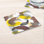 Dessous-de-verre Carré En Papier Parenthèse II (Incliné)