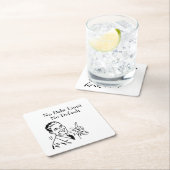 Dessous-de-verre Carré En Papier Pas de limite de dette, pas de défaut (En situation)