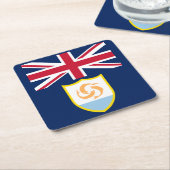 Dessous-de-verre Carré En Papier Patriotic Flag (Incliné)