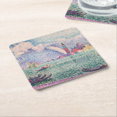 Dessous-de-verre Carré En Papier Paul Signac - Arc-en-ciel, Venise (Incliné)