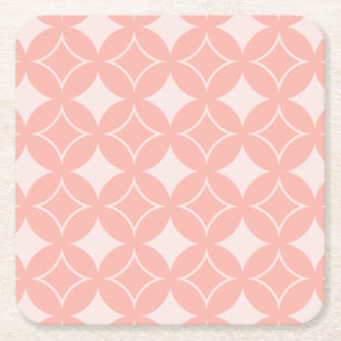 Dessous-de-verre Carré En Papier Peach shippo