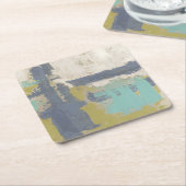 Dessous-de-verre Carré En Papier Peinture moderne pour la libre expression (Incliné)