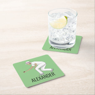 Dessous-de-verre Carré En Papier Pelouse Bowles