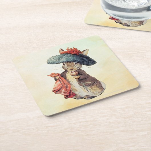 Dessous-de-verre Carré En Papier Peter Rabbit (Benjamin) (Incliné)