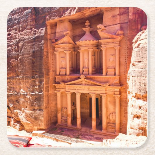 Dessous-de-verre Carré En Papier Petra (Devant)