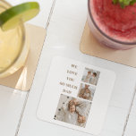 Dessous-de-verre Carré En Papier Photo Collage moderne & We Love Papa Cadeaux<br><div class="desc">Les cadeaux "We Love Dad" sont des cadeaux réfléchis et réconfortants qui célèbrent l'amour et l'appréciation des pères. Ces cadeaux sont souvent donnés à des occasions spéciales comme la Fête des pères, les anniversaires, ou n'importe quel jour que vous voulez express gratitude pour l'amour et le soutien de votre père....</div>