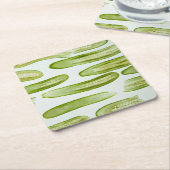 Dessous-de-verre Carré En Papier Picks Green (Incliné)