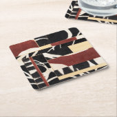 Dessous-de-verre Carré En Papier Pièces et parties II (Incliné)