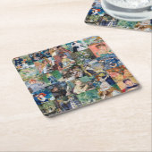 Dessous-de-verre Carré En Papier Pierre-Auguste Renoir - Chefs-d'oeuvre (Incliné)
