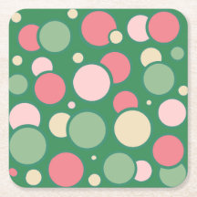 Pink Bubbles Coaster