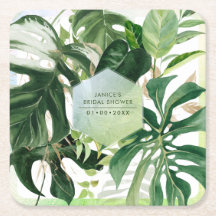 PixDezines feuillage tropical Monstera panaché