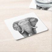 Dessous-de-verre Carré En Papier Plan de sauvegarde IV (Incliné)