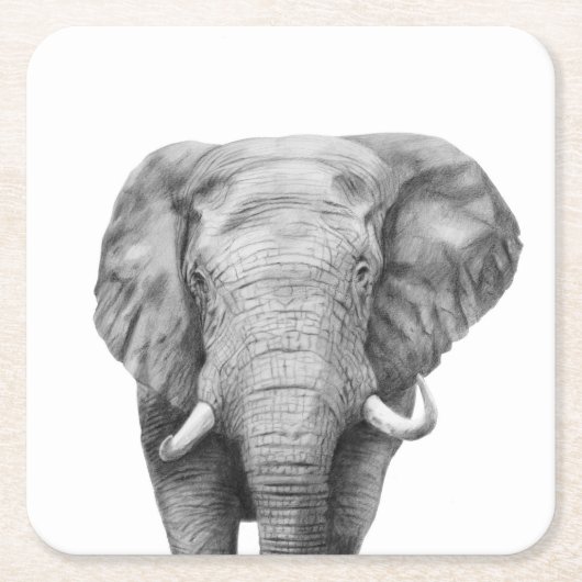 Dessous-de-verre Carré En Papier Plan de sauvegarde IV (Devant)