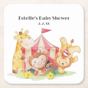 Dessous-de-verre Carré En Papier Plaque de papier