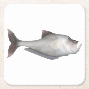 Dessous-de-verre Carré En Papier Poisson-pépinière