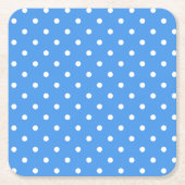 Dessous-de-verre Carré En Papier Polka dot (Devant)