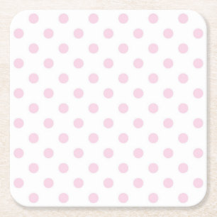 Dessous-de-verre Carré En Papier Polka dot