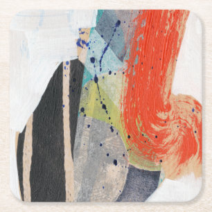 Dessous-de-verre Carré En Papier Pop Quirk I